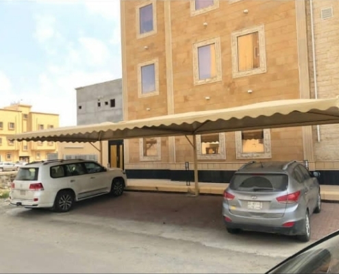 أنواع مظلات السيارات الخارجية