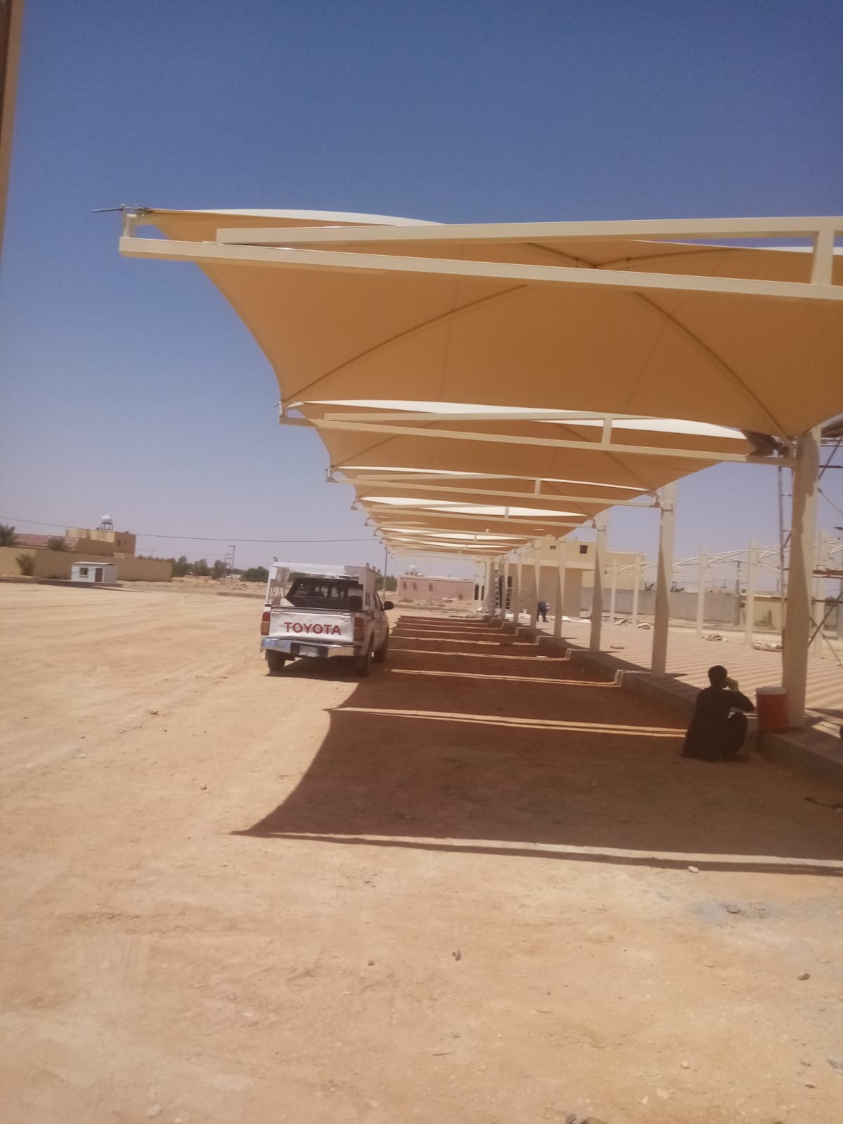 خطوات تركيب مظلات سيارات