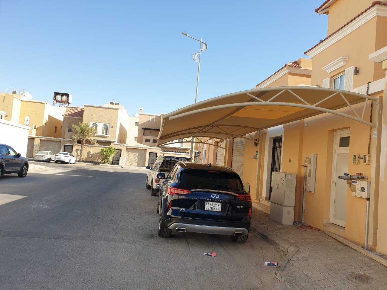 أسعار تركيب مظلات سيارات خارجية