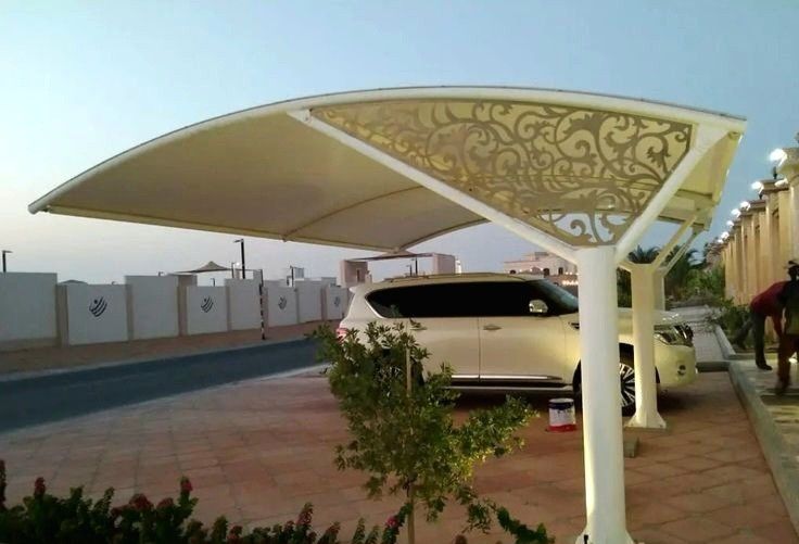 مظلات سيارات كابولي جدة إضافة لمسة جمالية للواجهة