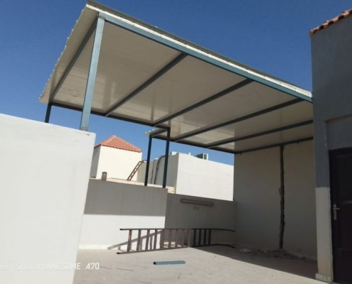 خطوات تركيب الساندوتش بانل