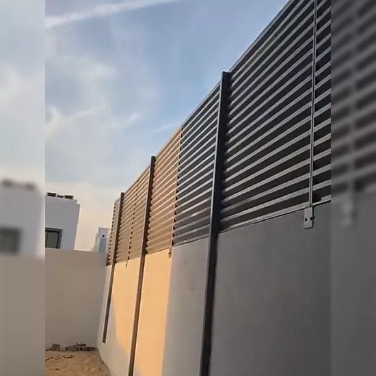 خطوات تركيب سواتر حديد