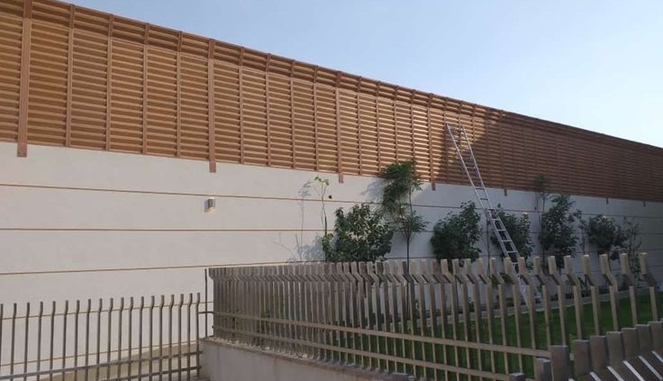 تركيب سواتر احواش جدة في حي المحجر