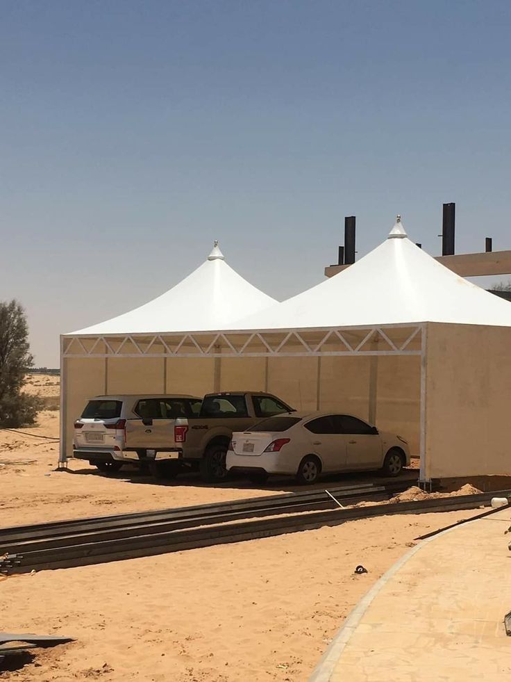 مظلات قبب للسيارات في جدة