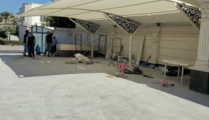 مظلات سيارات جدة