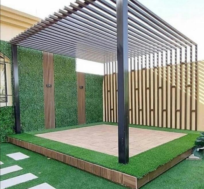تركيب مظلات جلسات جدة حي المرجان بخامات قوية وضمان طويل الأمد