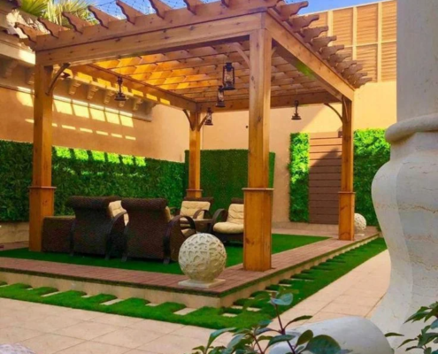 برجولات حدائق جدة